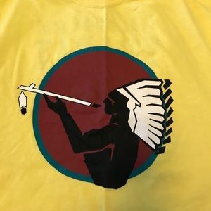 Very Rare Yellow Natural American Spirit T-shirt.